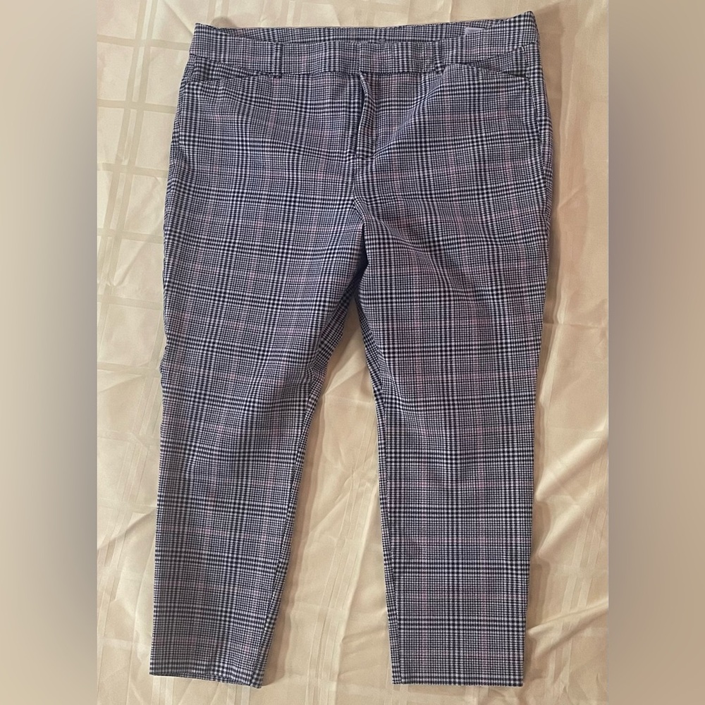 Old Navy Plaid Pixie High-rise Dress Pant Size 18